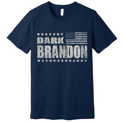 Dark Brandon Vintage America Flag Design Premium T-Shirt