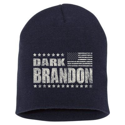 Dark Brandon Vintage America Flag Design Short Acrylic Beanie