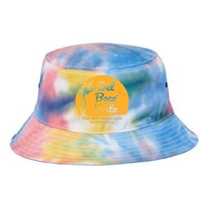 Del Boca Vista Florida We're Going Tie Dye Newport Bucket Hat