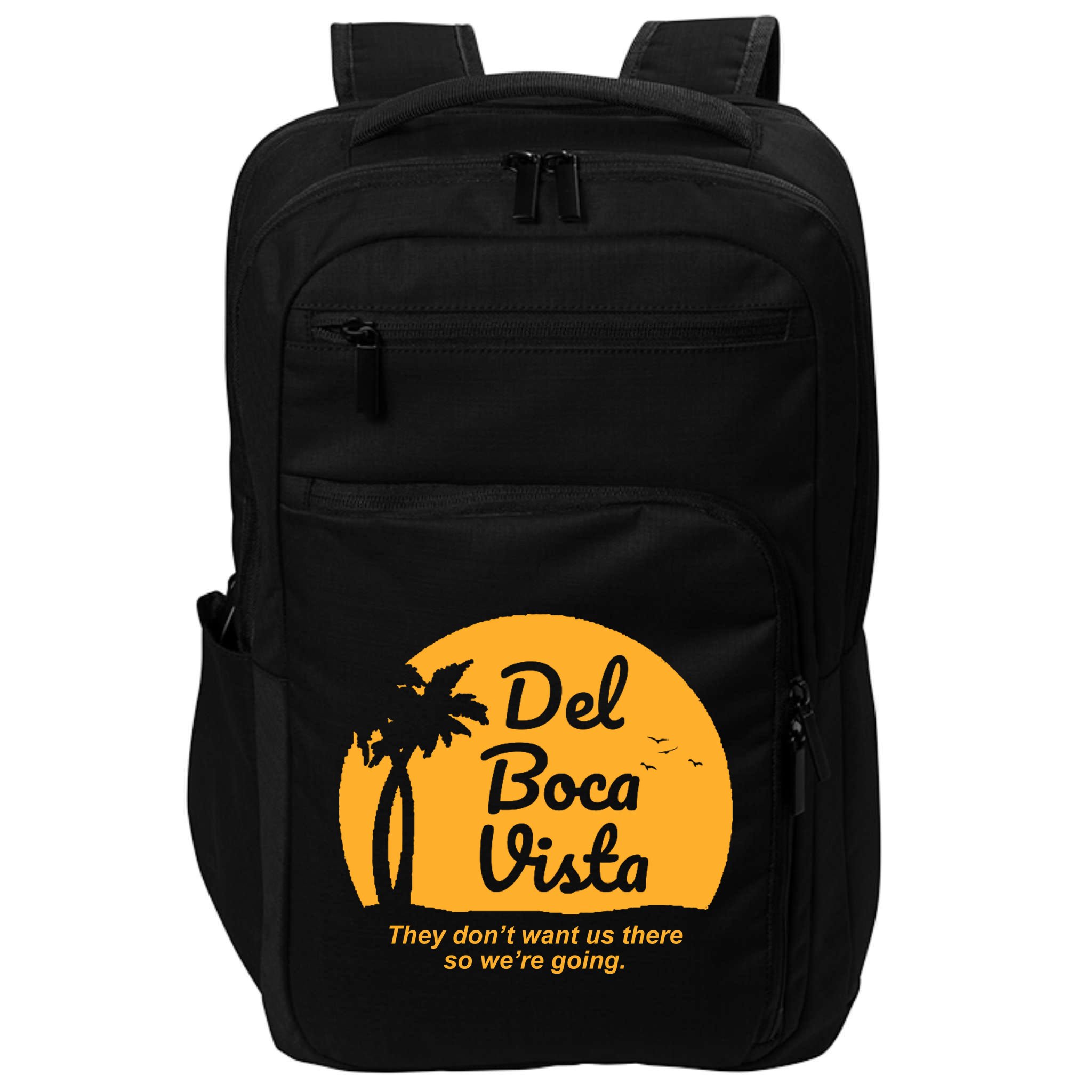 Del Boca Vista Florida We're Going Impact Tech Backpack