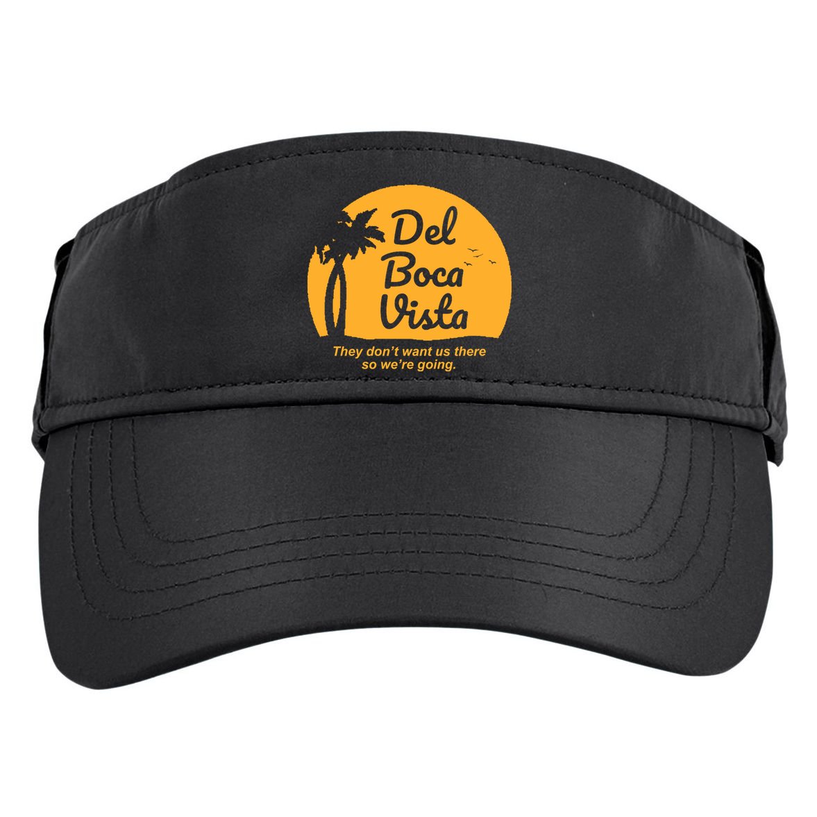 Del Boca Vista Florida We're Going Adult Drive Performance Visor