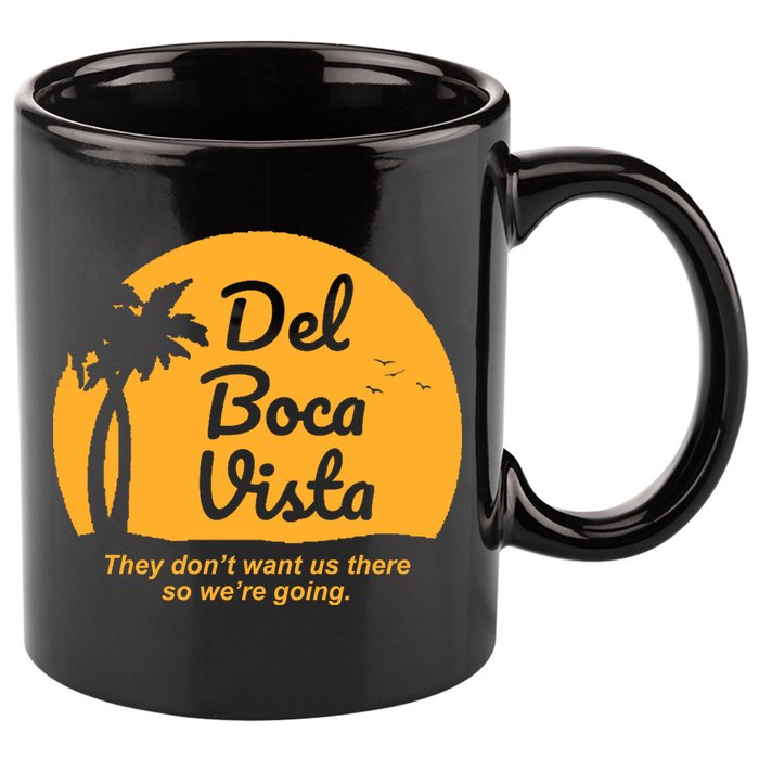 Del Boca Vista Florida We're Going 11oz C Handle Ceramic Mug