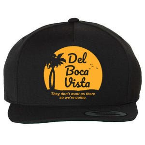 Del Boca Vista Florida We're Going Wool Snapback Cap