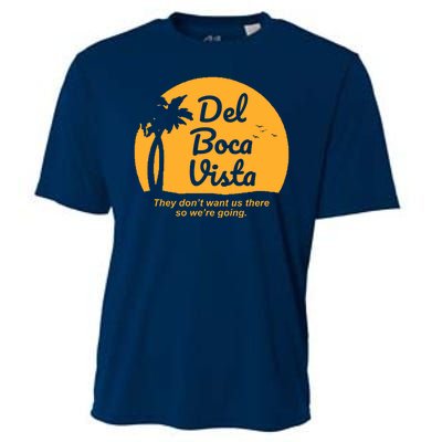 Del Boca Vista Florida We're Going Cooling Performance Crew T-Shirt