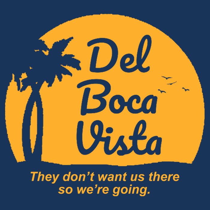 Del Boca Vista Florida We're Going Cooling Performance Crew T-Shirt