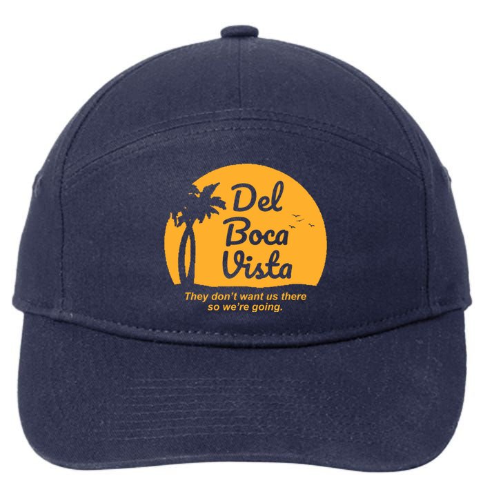 Del Boca Vista Florida We're Going 7-Panel Snapback Hat