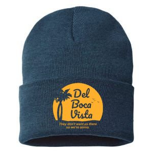 Del Boca Vista Florida We're Going Sustainable Knit Beanie