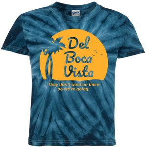 Del Boca Vista Florida We're Going Kids Tie-Dye T-Shirt