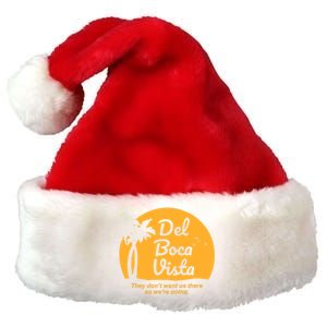 Del Boca Vista Florida We're Going Premium Christmas Santa Hat