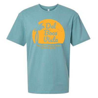 Del Boca Vista Florida We're Going Sueded Cloud Jersey T-Shirt