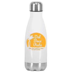 Del Boca Vista Florida We're Going Stainless Steel Insulated Water Bottle