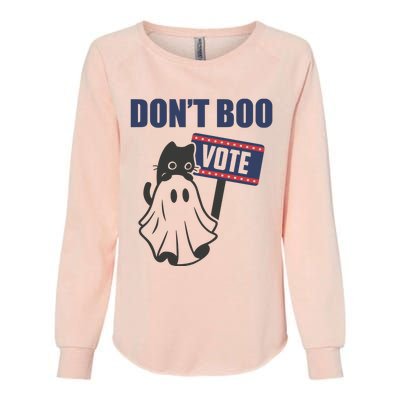 DonT Boo Vote Womens California Wash Sweatshirt