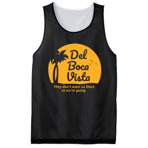 Del Boca Vista They Dont Want Us There Retirement Mesh Reversible Basketball Jersey Tank