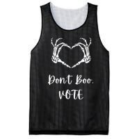 Dont Boo Vote Halloween 2024 Election Mesh Reversible Basketball Jersey Tank