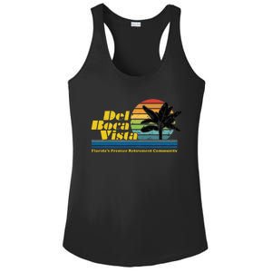 Del Boca Vista Retirement Community Ladies PosiCharge Competitor Racerback Tank