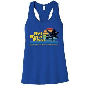 Del Boca Vista Retirement Community Women's Racerback Tank