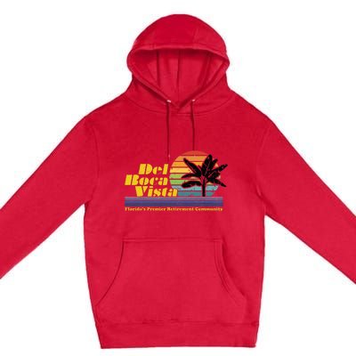 Del Boca Vista Retirement Community Premium Pullover Hoodie