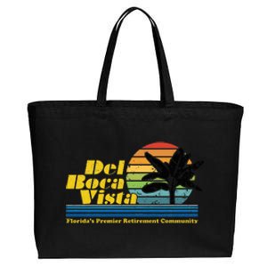 Del Boca Vista Retirement Community Cotton Canvas Jumbo Tote