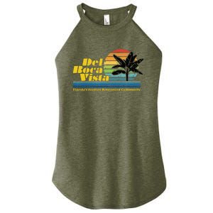 Del Boca Vista Retirement Community Women's Perfect Tri Rocker Tank