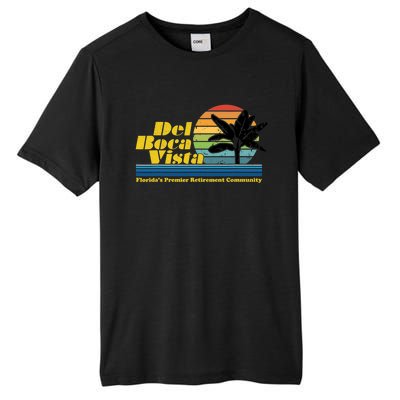 Del Boca Vista Retirement Community Funny Novelty Design Tall Fusion ChromaSoft Performance T-Shirt