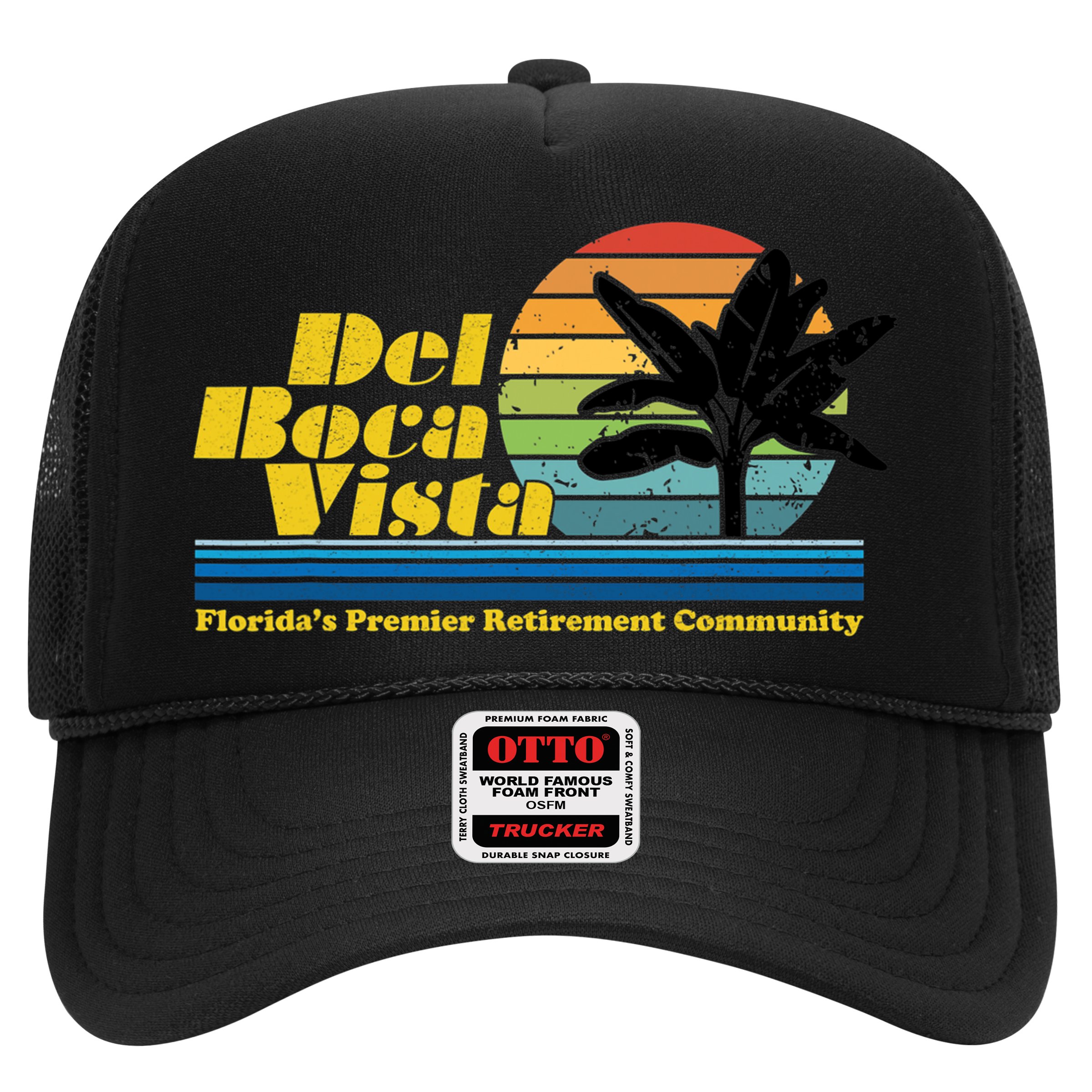 Del Boca Vista Retirement Community Funny Novelty Design Hat