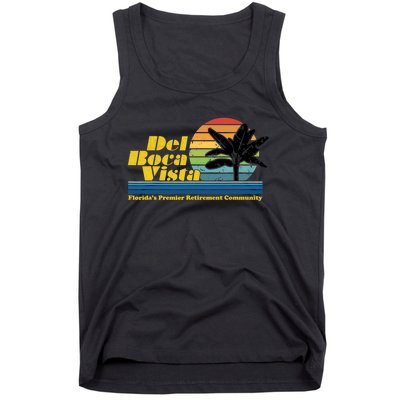 Del Boca Vista Retirement Community Funny Novelty Design Tank Top