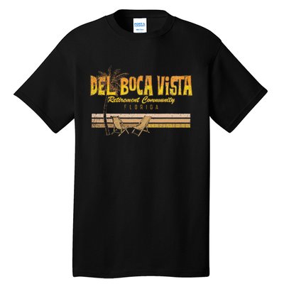 Del Boca Vista Retirement Florida Summer Tall T-Shirt