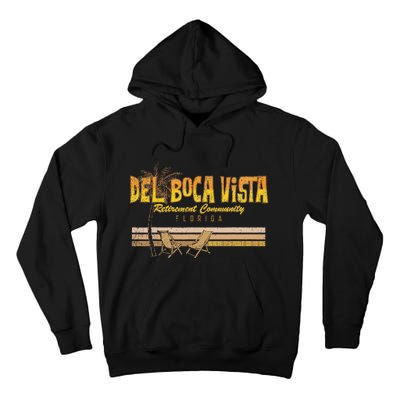 Del Boca Vista Retirement Florida Summer Tall Hoodie