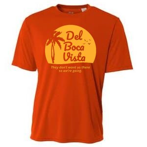 Del Boca Vista Retirement Community Funny Cooling Performance Crew T-Shirt