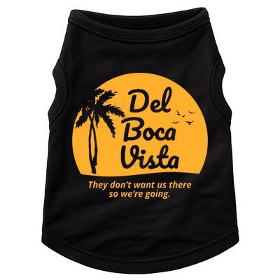 Del Boca Vista Retirement Community Funny Doggie Tank