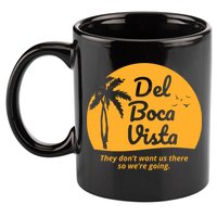 Del Boca Vista Retirement Community Funny 11oz C Handle Ceramic Mug