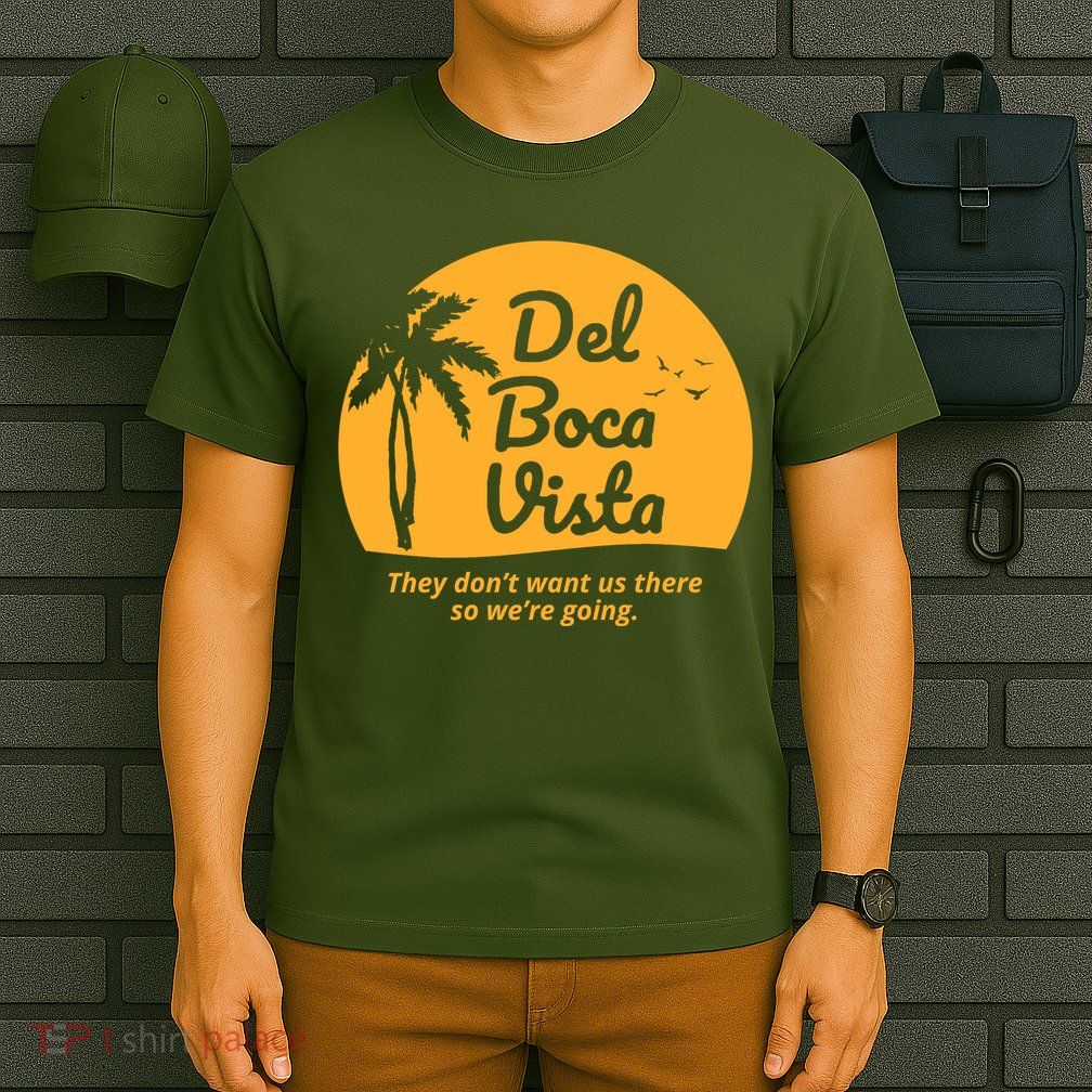 Del Boca Vista Retirement Community Funny T-Shirt