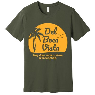 Del Boca Vista Retirement Community Funny Premium T-Shirt