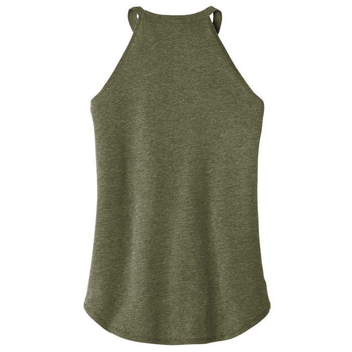 Del Boca Vista Retirement Community Funny Women's Perfect Tri Rocker Tank