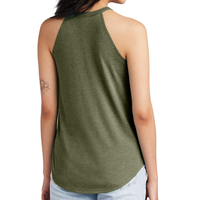 Del Boca Vista Retirement Community Funny Women's Perfect Tri Rocker Tank