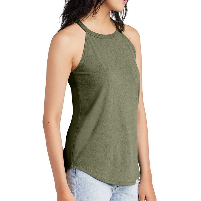 Del Boca Vista Retirement Community Funny Women's Perfect Tri Rocker Tank