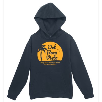 Del Boca Vista Retirement Community Funny Urban Pullover Hoodie