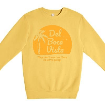 Del Boca Vista Retirement Community Vintage Premium Crewneck Sweatshirt