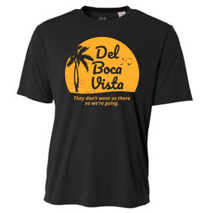 Del Boca Vista Retirement Community Vintage Cooling Performance Crew T-Shirt