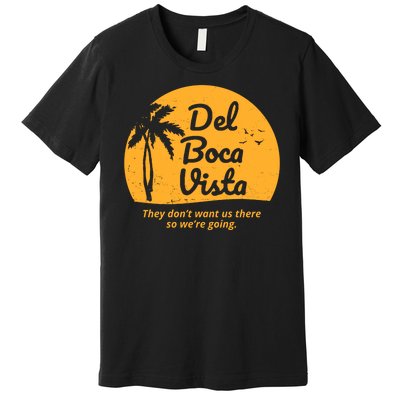 Del Boca Vista Retirement Community Vintage Premium T-Shirt