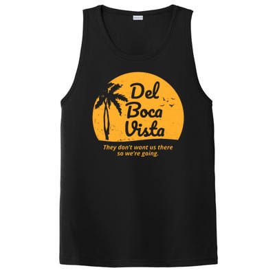 Del Boca Vista Retirement Community Vintage PosiCharge Competitor Tank