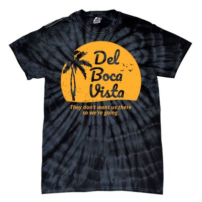 Del Boca Vista Retirement Community Vintage Tie-Dye T-Shirt