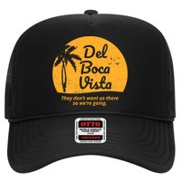 Del Boca Vista Retirement Community Vintage Trucker Hat