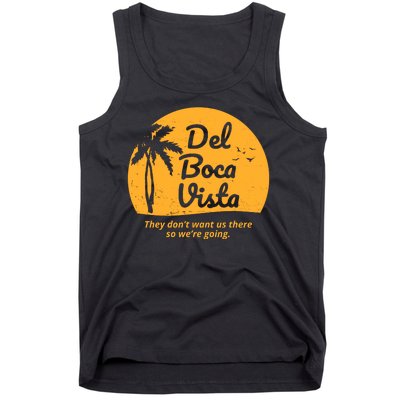 Del Boca Vista Retirement Community Vintage Tank Top