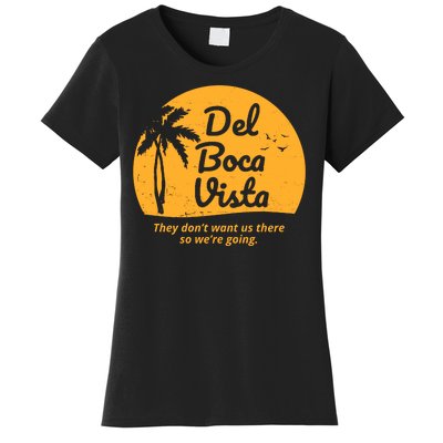 Del Boca Vista Retirement Community Vintage Women's T-Shirt