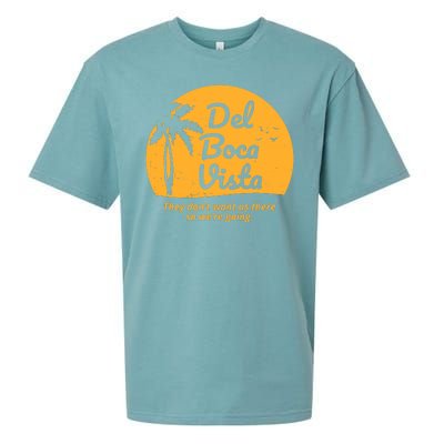 Del Boca Vista Retirement Community Vintage Sueded Cloud Jersey T-Shirt