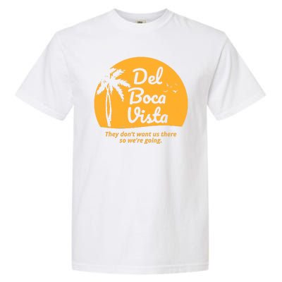 Del Boca Vista Retirement Community Vintage Garment-Dyed Heavyweight T-Shirt