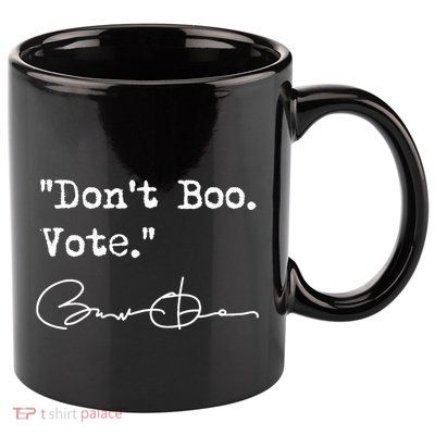 DonT Boo Vote Barack Obama 11oz C Handle Ceramic Mug