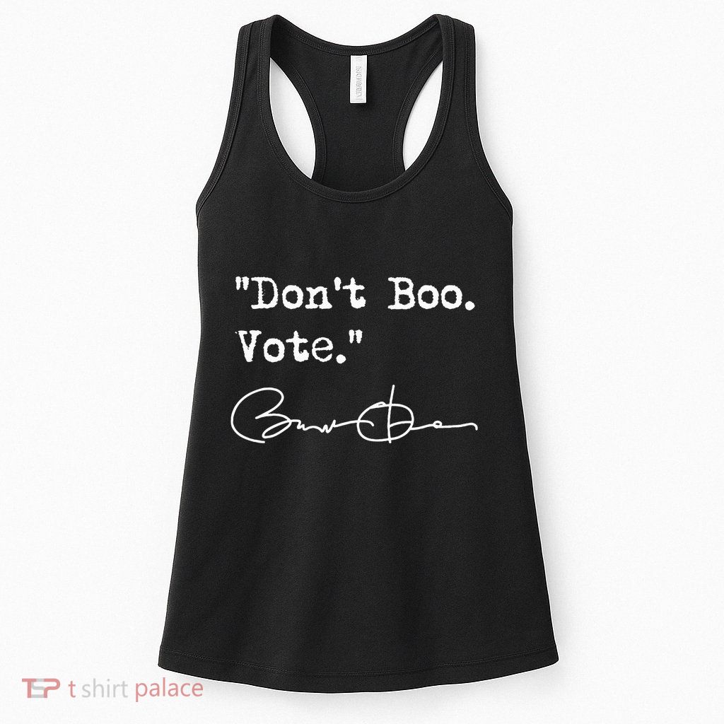 DonT Boo Vote Barack Obama Womens Tank Top
