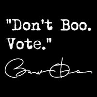 DonT Boo Vote Barack Obama Pom Pom 12in Knit Beanie